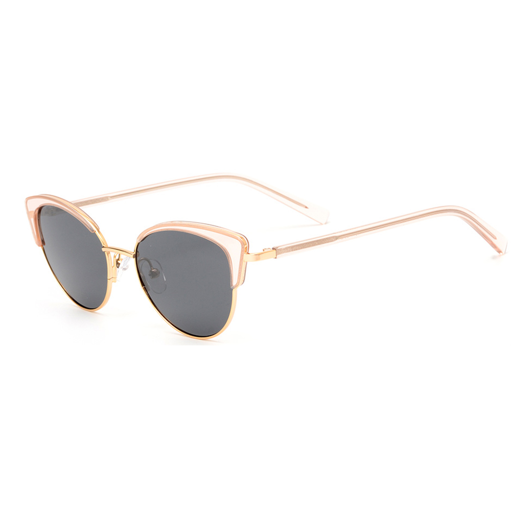 4011S Sexy Cat Eye Metal Sunglasses