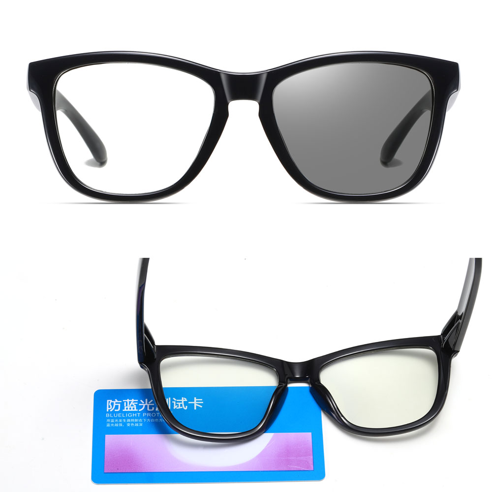 TR UV 400 Photochromic Blue Light Blocking Optical Frames 