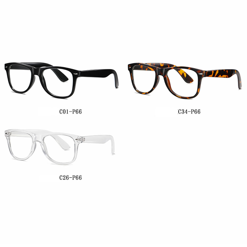 TR Transparent rivet blue light blocking change color lens frames