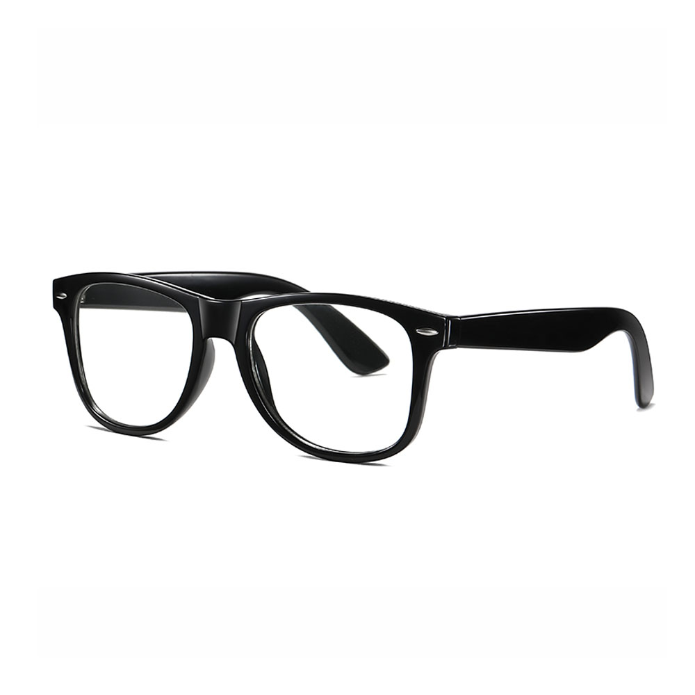 TR Transparent rivet blue light blocking change color lens frames