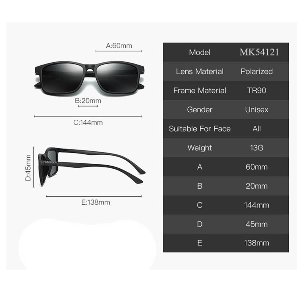 MK54121 Sports Custom TR90 Sunglasses