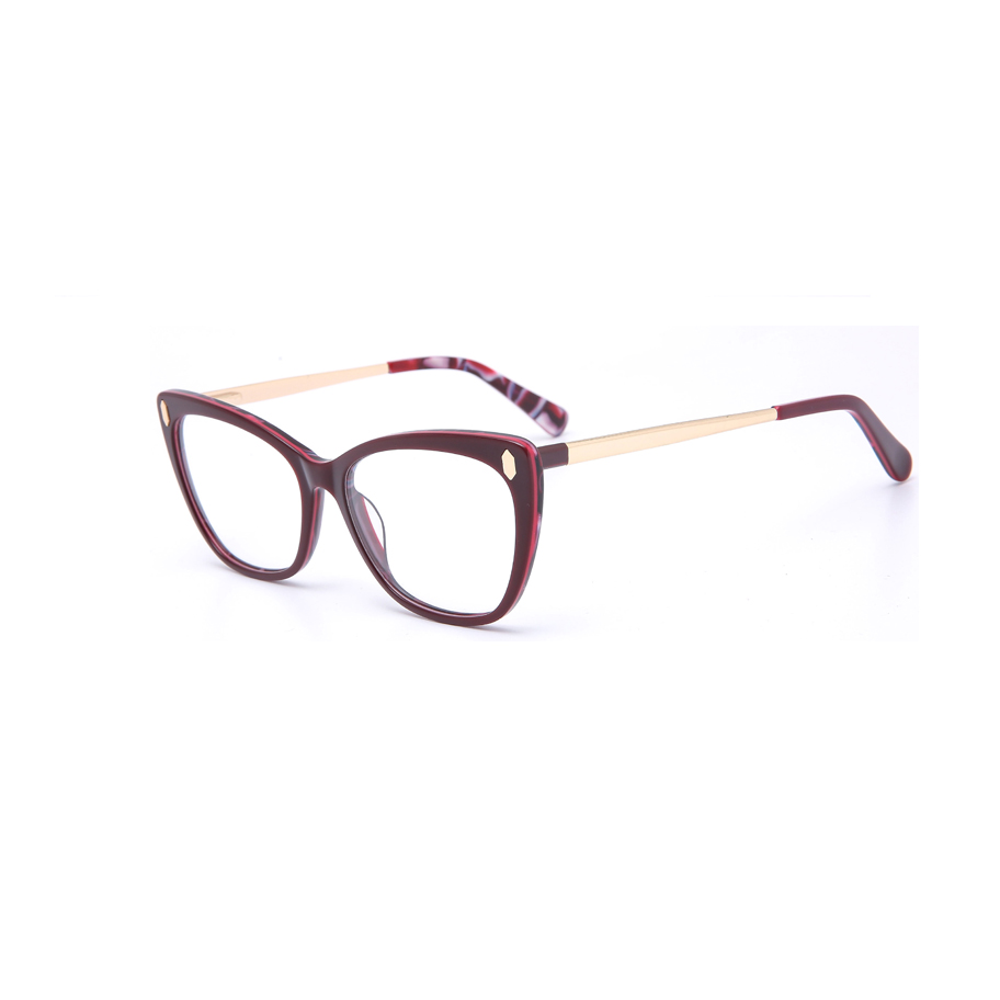 6854 Cat Eye Acetate Glasses for Women and Men