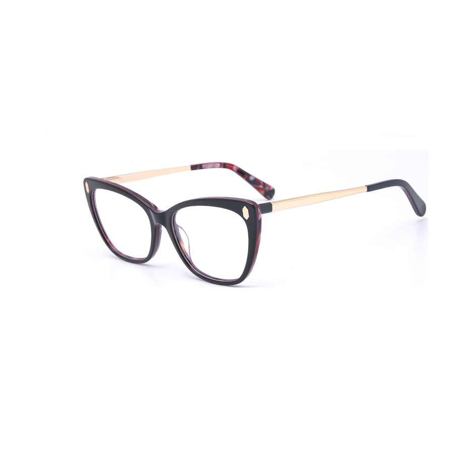 6854 Cat Eye Acetate Glasses for Women and Men