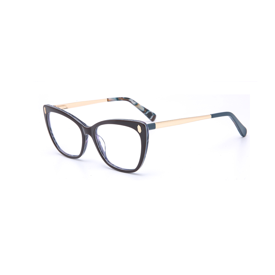 6854 Cat Eye Acetate Glasses for Women and Men