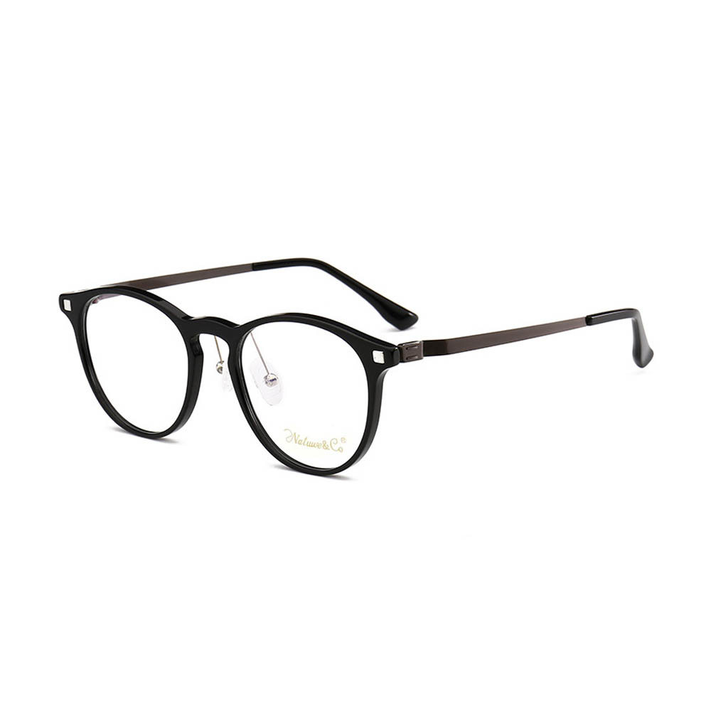 MK0203 Round Acetate Optical Frames Vintage Style China Factory