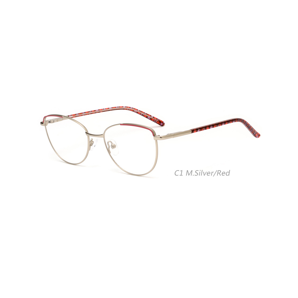 Classes Cat Eye Frame with Temple Decorative Material Eyewear Glasses 2020