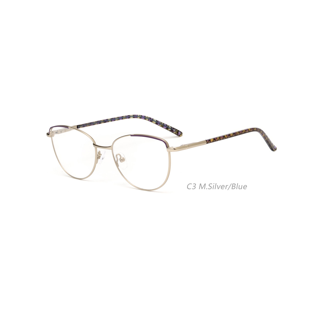 Classes Cat Eye Frame with Temple Decorative Material Eyewear Glasses 2020