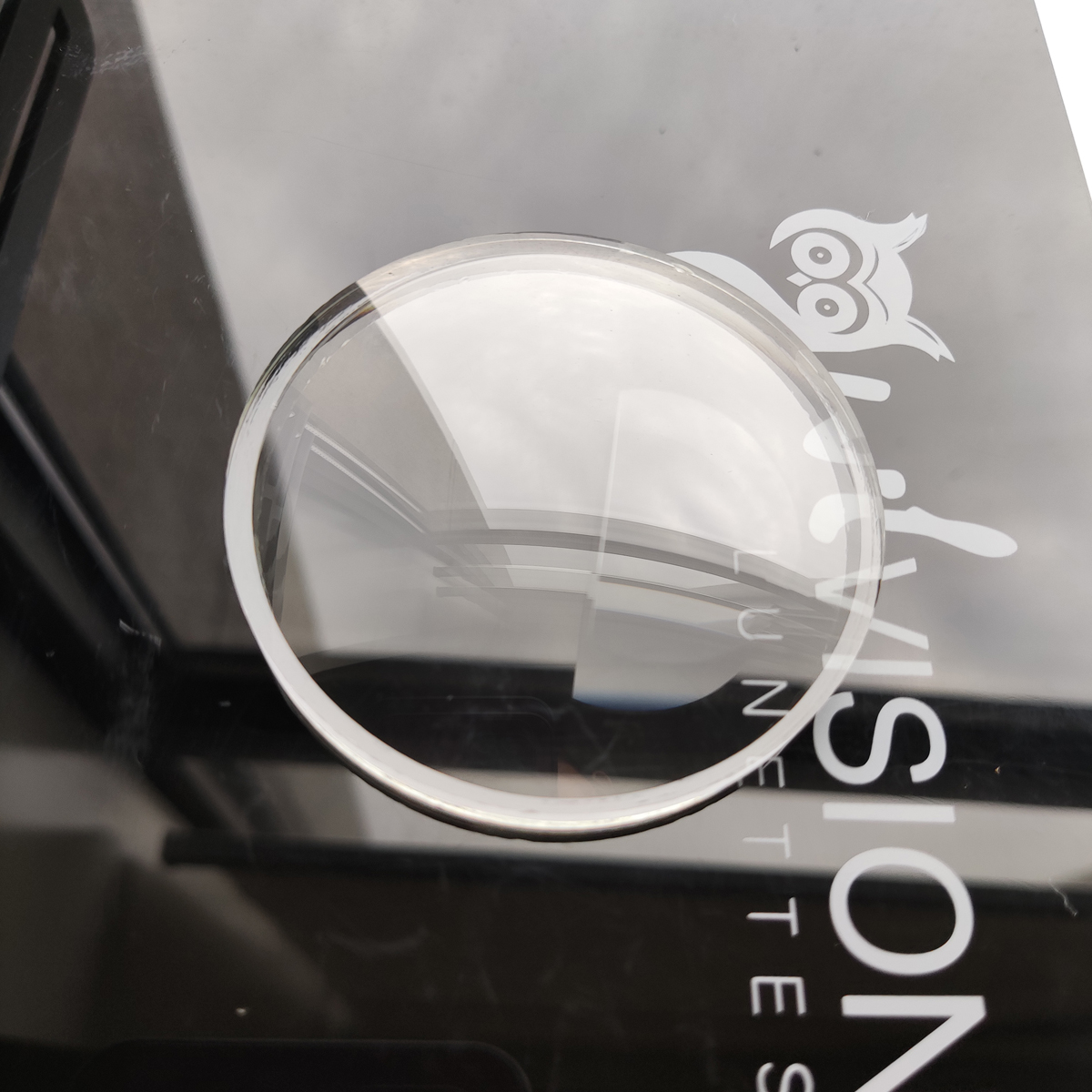 MK11042 Semi Finish Glass Lens Flat Top