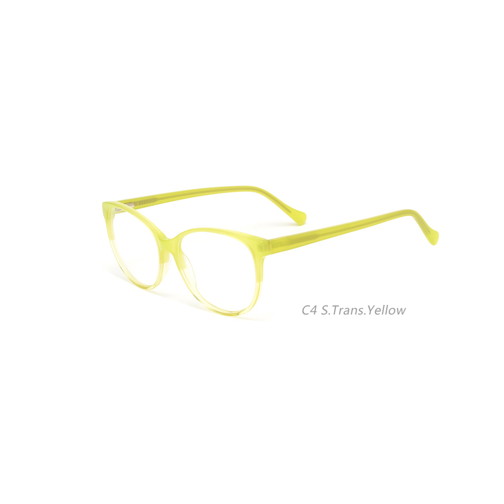 Round Frame Colorful Acetate Optical Glasses