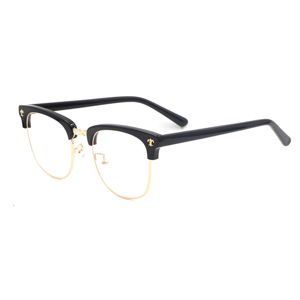 OEM Design Style Acetate And Metal Combination Good Optical Glasses