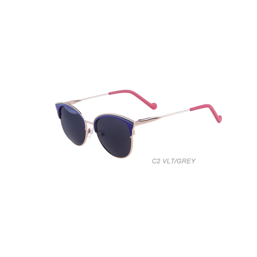 9150S Cat Eye Frame with Colorful Temple Sunglasses 2020