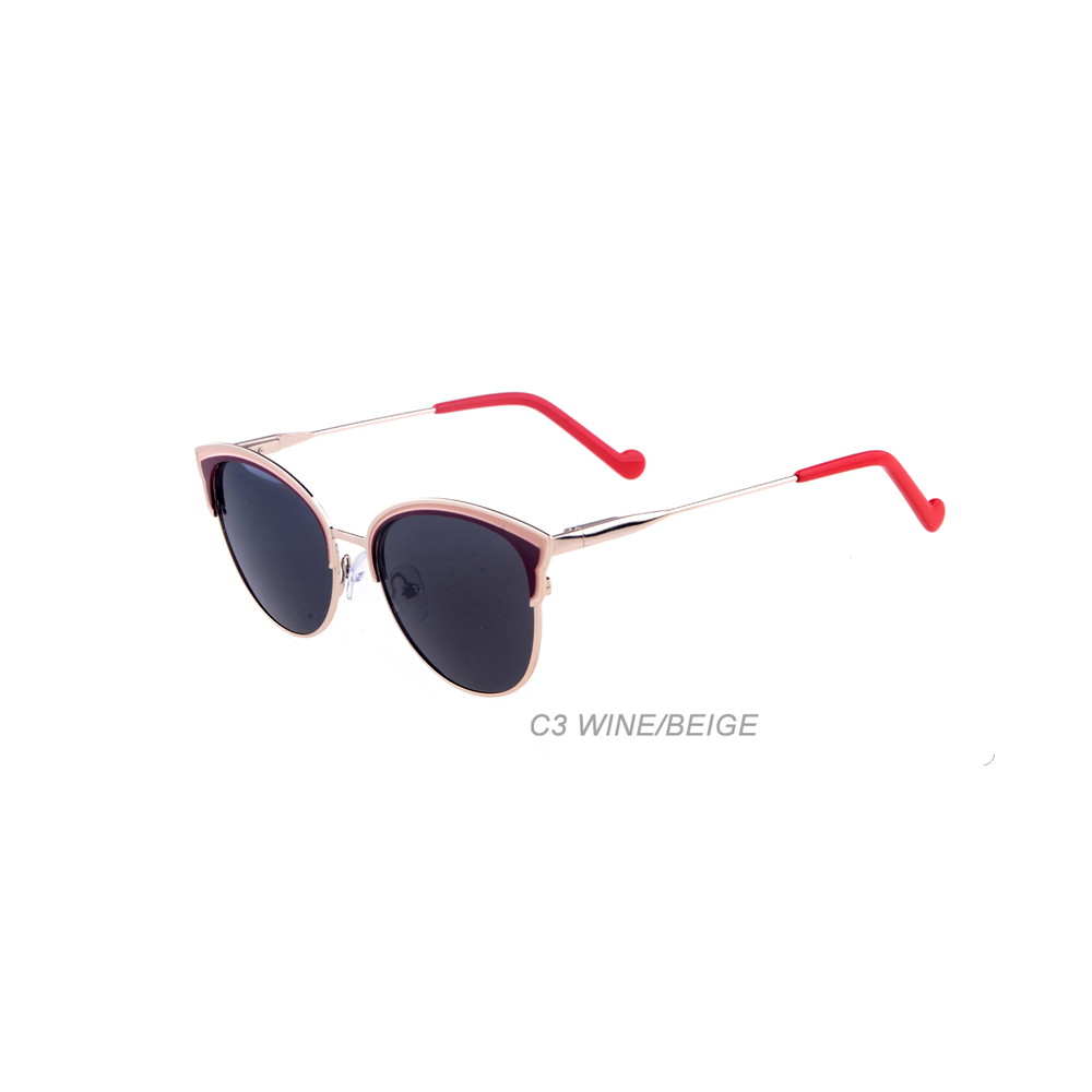 9150S Cat Eye Frame with Colorful Temple Sunglasses 2020