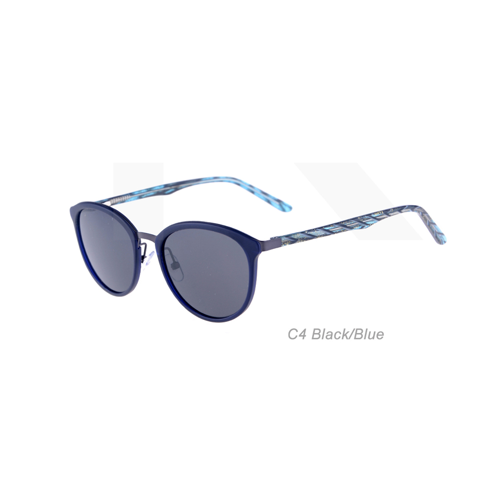 9036S Classic Round Frame with Fashion Temple Sunglasses 2020