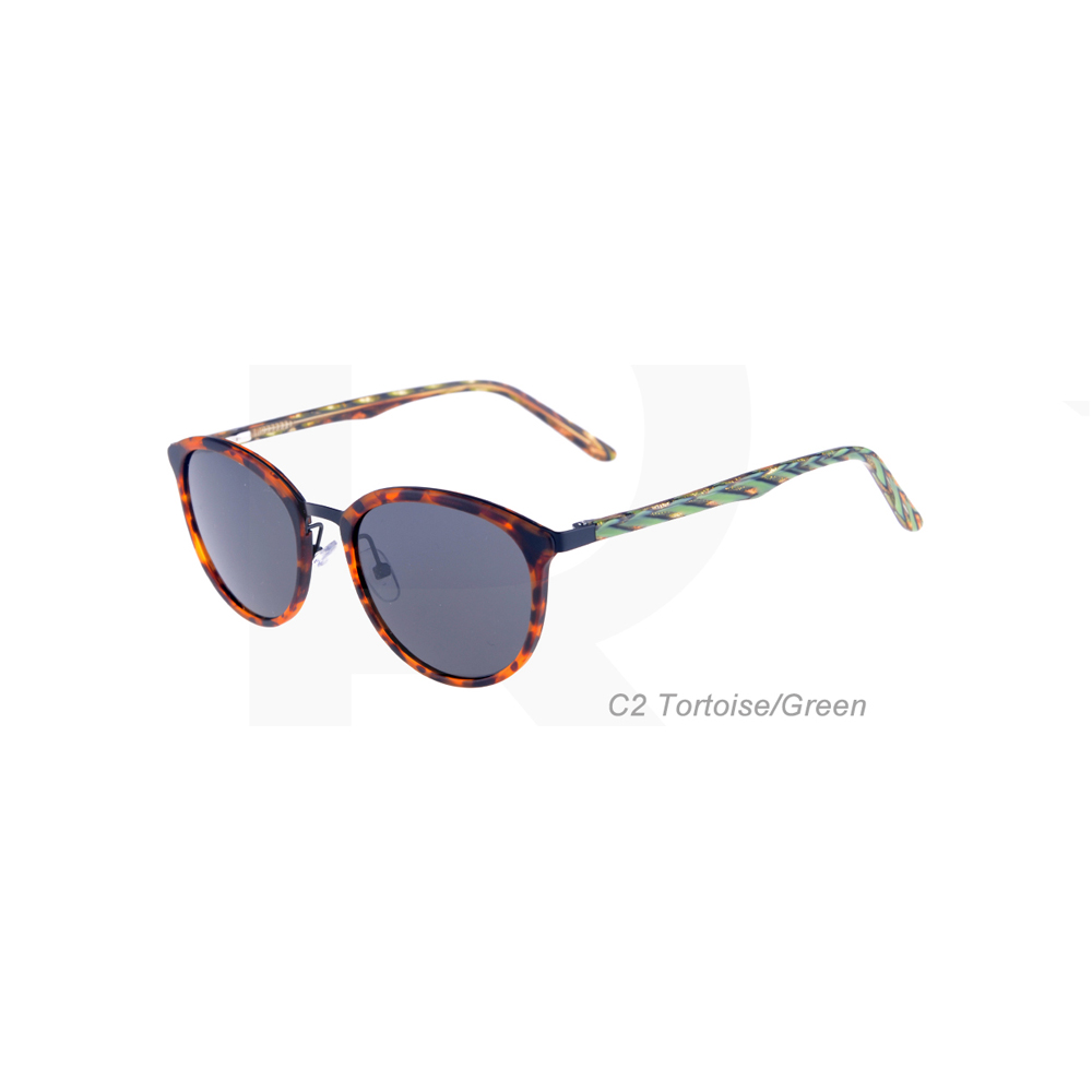 9036S Classic Round Frame with Fashion Temple Sunglasses 2020