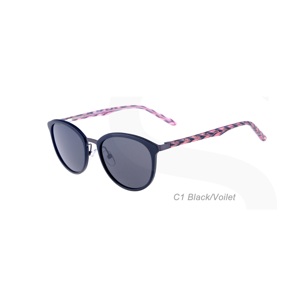 9036S Classic Round Frame with Fashion Temple Sunglasses 2020