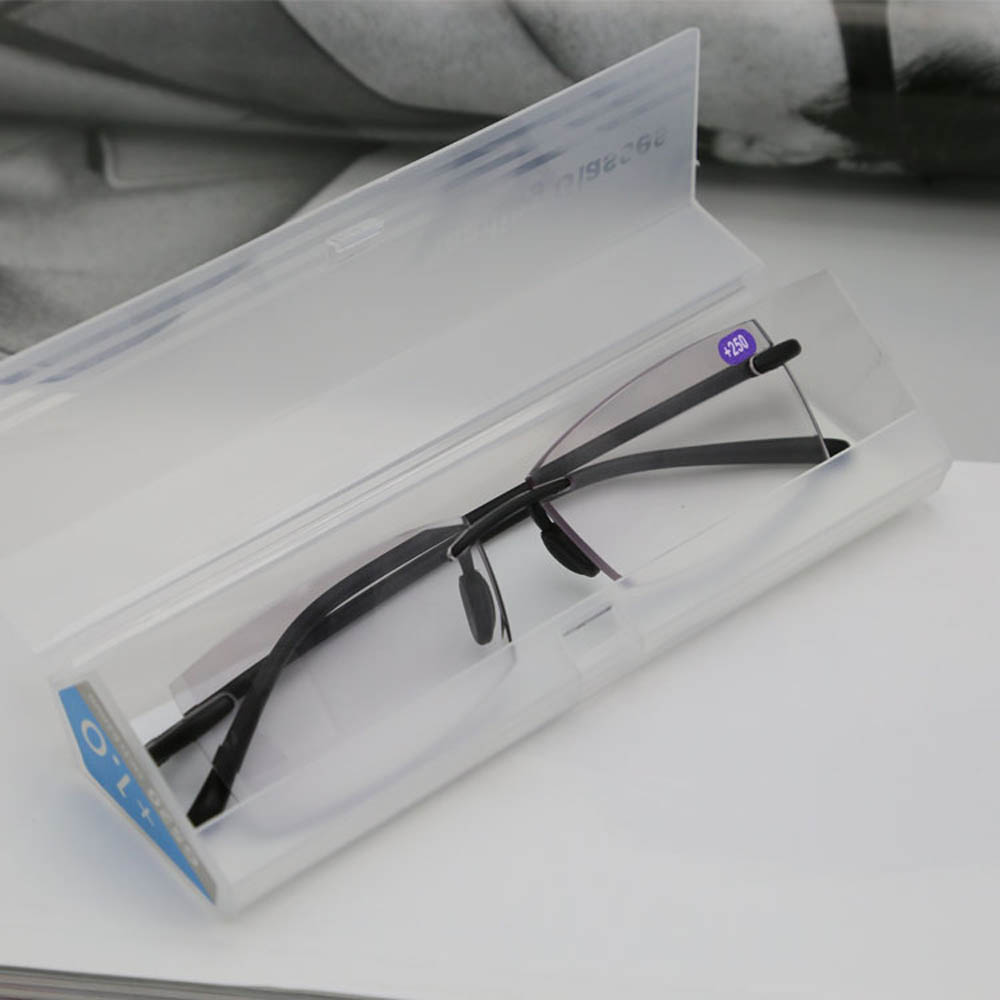 MK1106 Square Rimless Reading Glasses