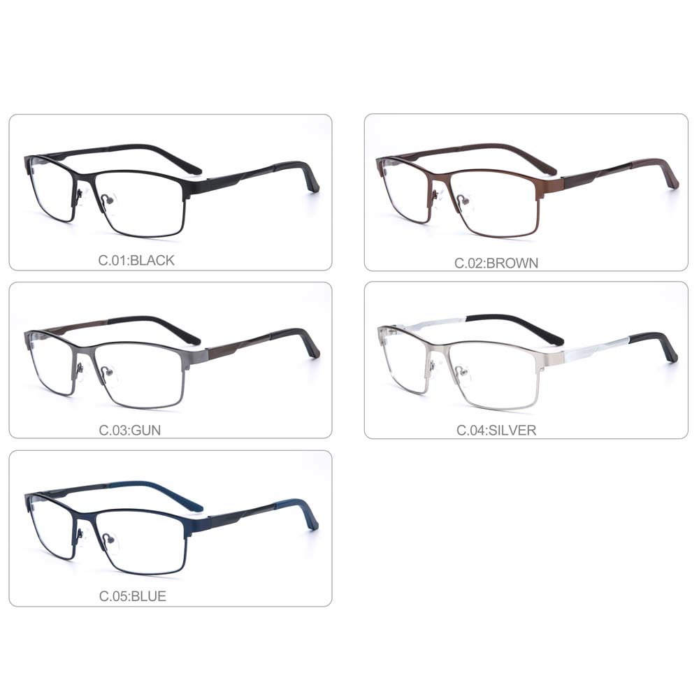 Customized Sports Rimfull Classical Metal Optical Glass