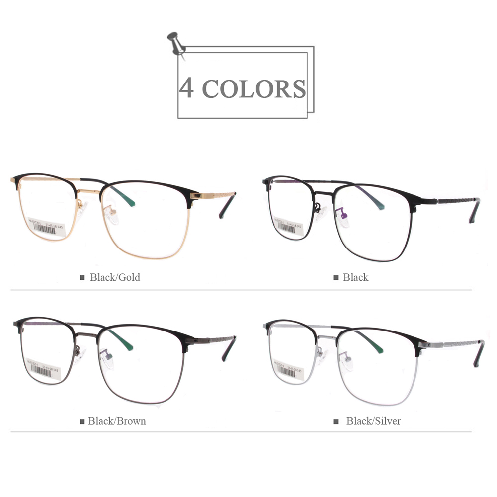 HA201520 Nonmagnetic Stainless Steel Optical Frames Glasses