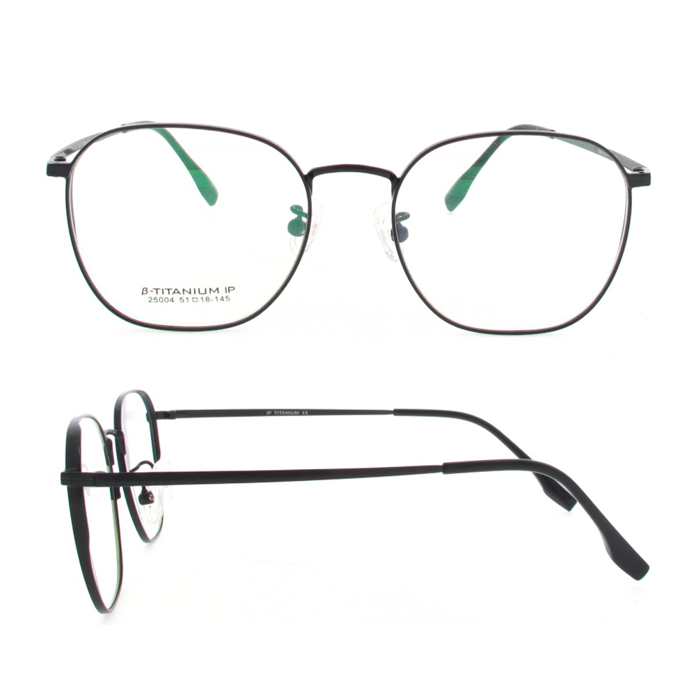 25004 Nonmagnetic Metal Optical Frames With Titanium Temple