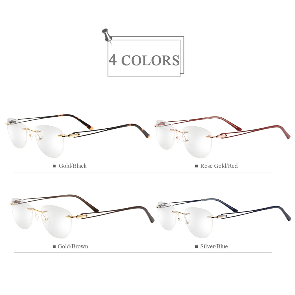 3001A Rimless Women Frame