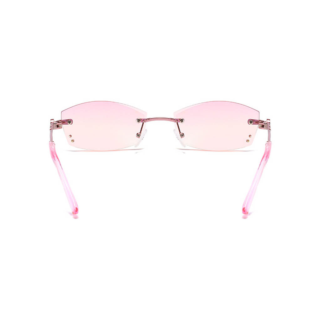 MK84121 Metal Rimless Fashion Reading Glasses