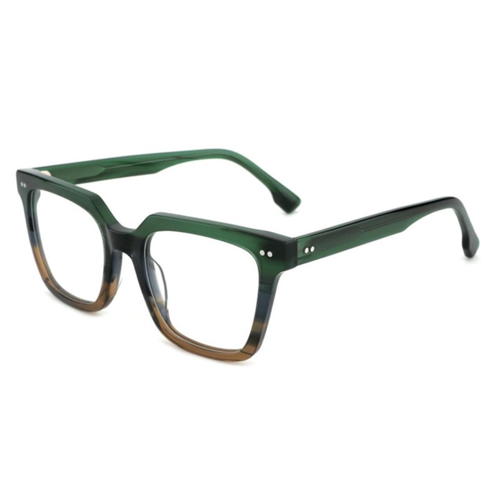 2023 New Arrival Fashion Square Acetate Optical Frame Glasses