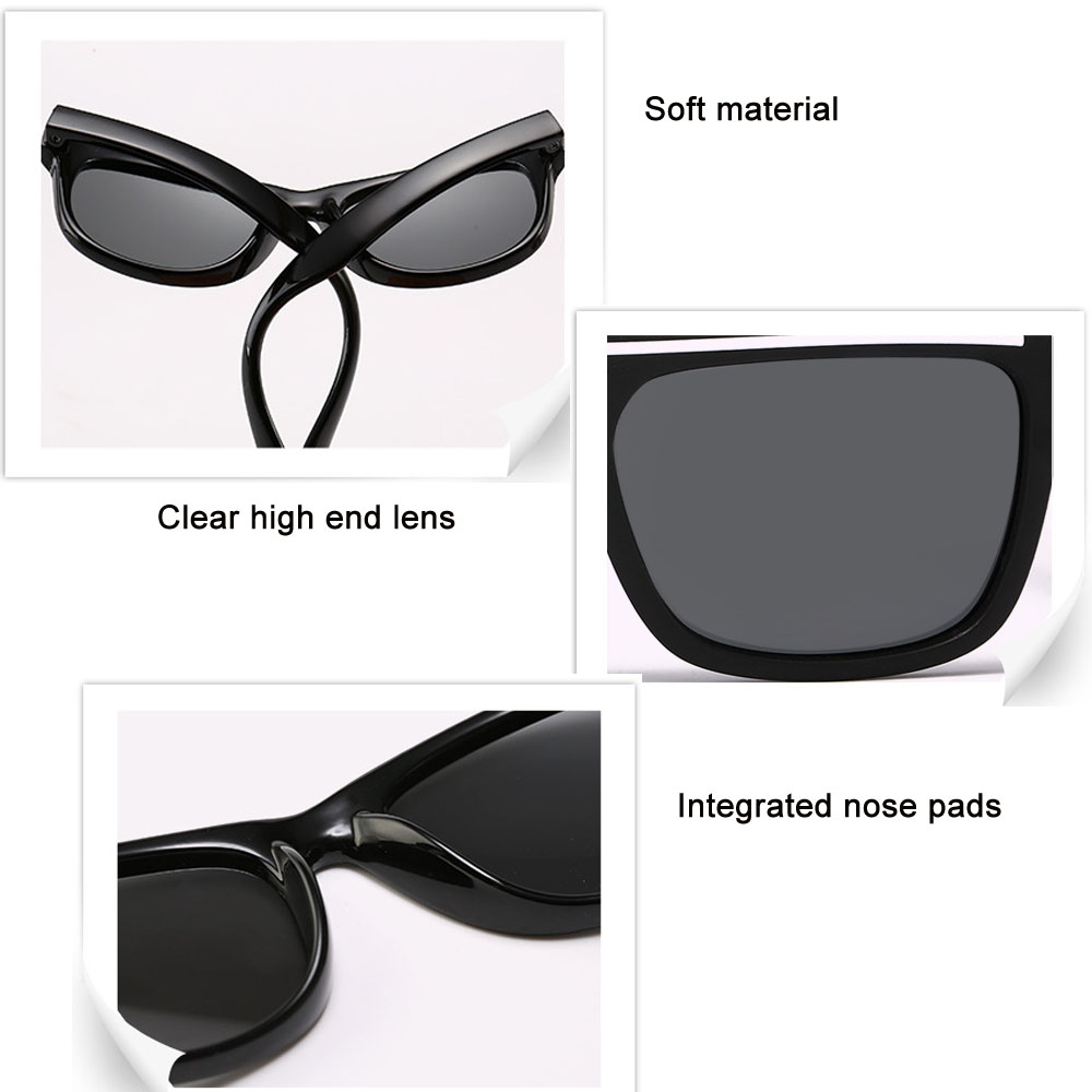 Fashion Plastic Kids Soft and Comfortable Sunglasses 