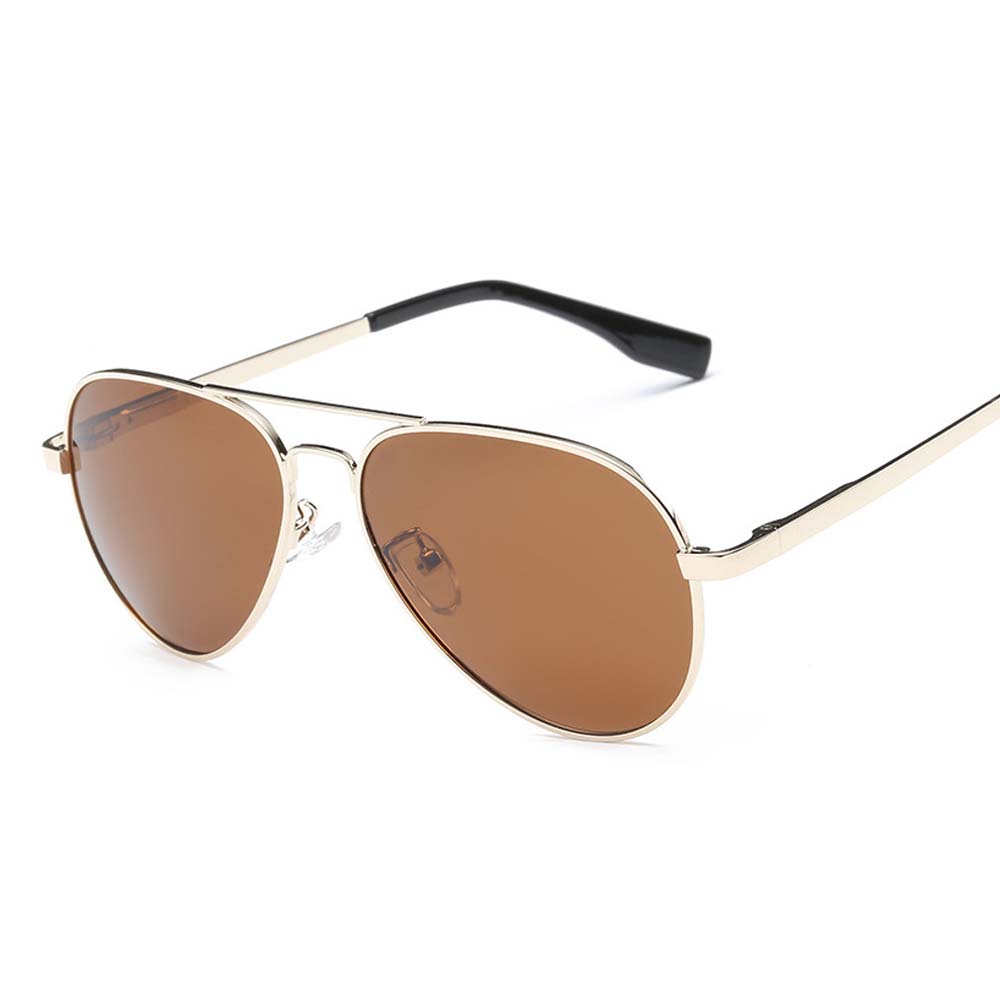 Kids Fashion Metal Double Bridge Sunglasses