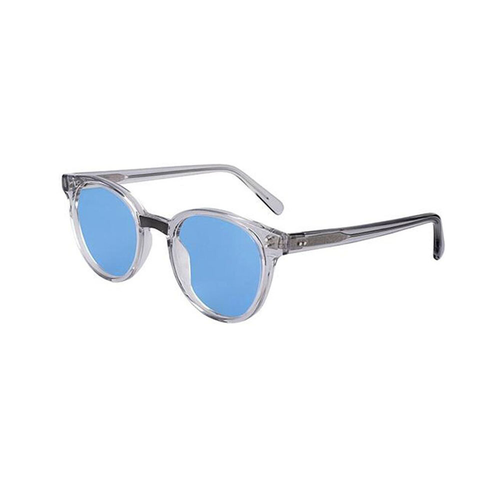 AK 57489 High Quality Round Frame Acetate Sunglasses