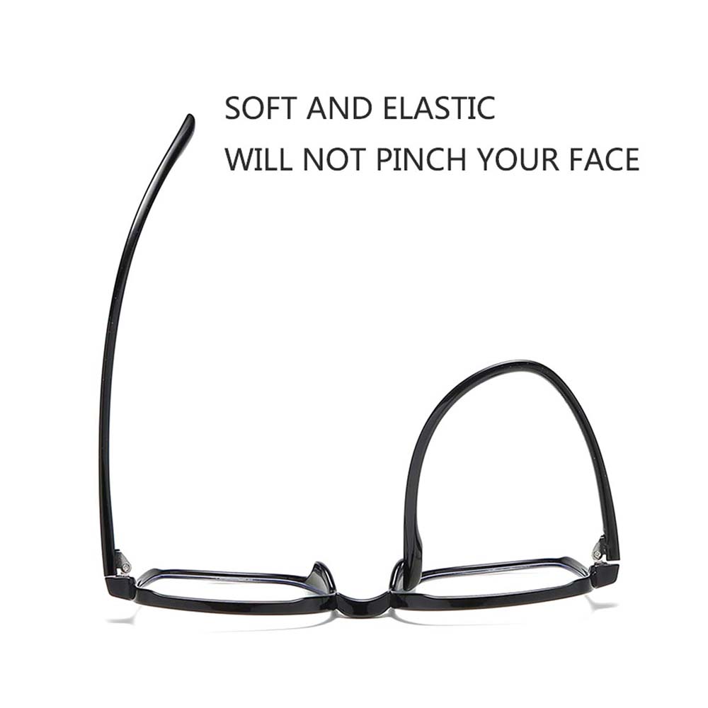 TR Soft Big Square Anti BLue Light Optical Frames