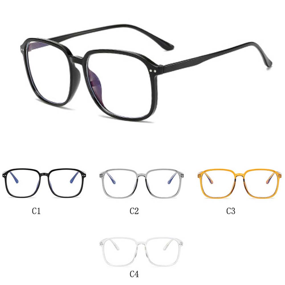 TR Soft Big Square Anti BLue Light Optical Frames