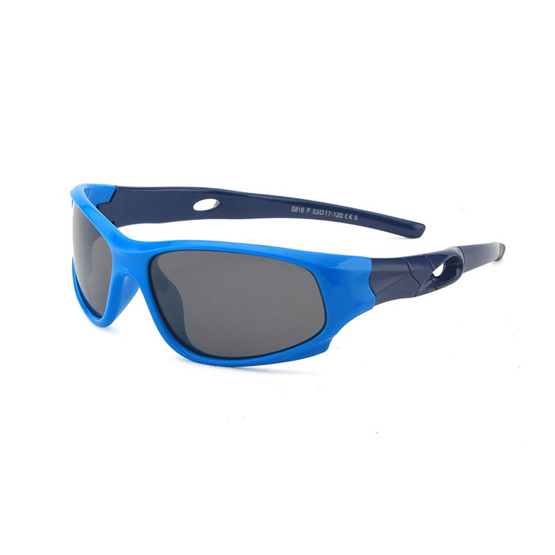 MK453 Tr90 Sports Kids Sunglasses With Polarized Lens. 