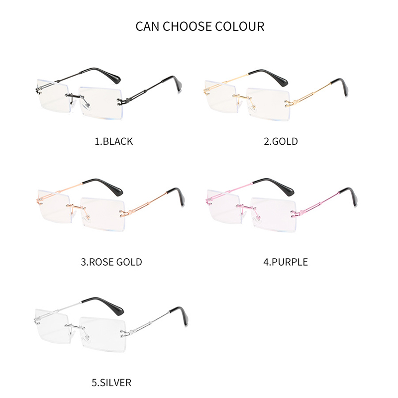 Metal Anti Blue Eye glasses