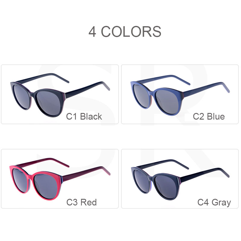 Round Frame Acetate Sunglasses 2020