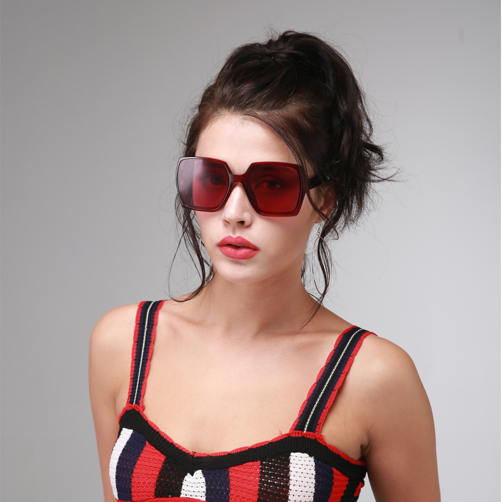 MK6183 Fashon Big Oversize Woman Style Sunglasses 