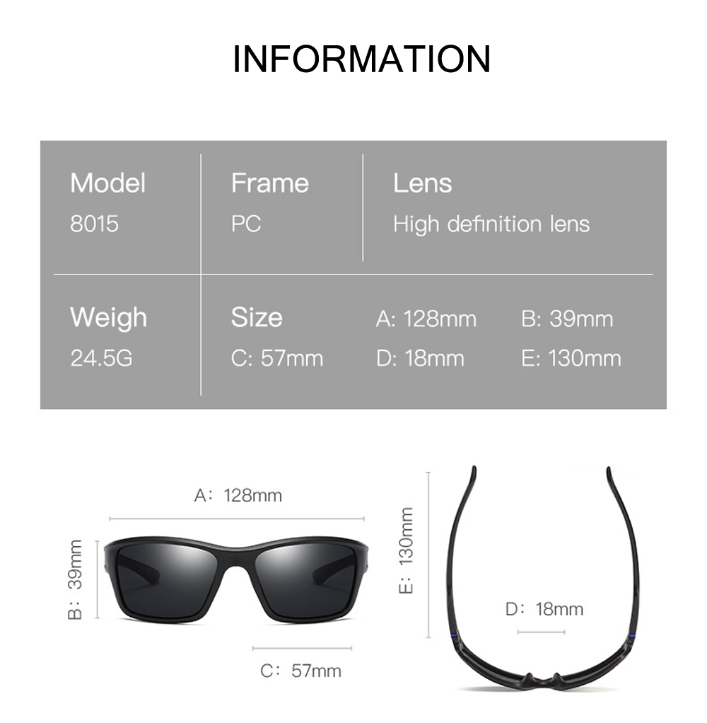 MK9891 Sports Style Fashion TR90 Sunglasses