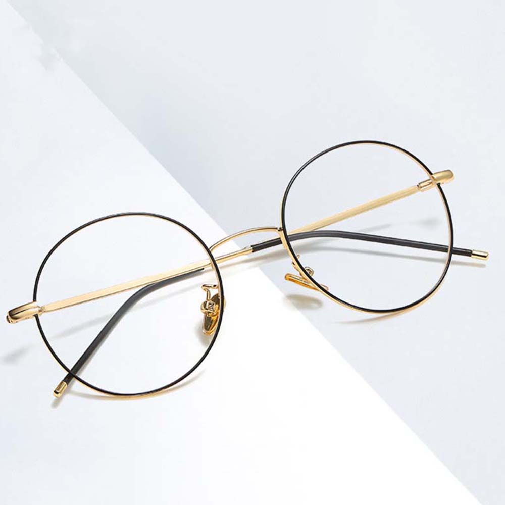 Round Metal With Tips Thin Fashionable Optical Frames