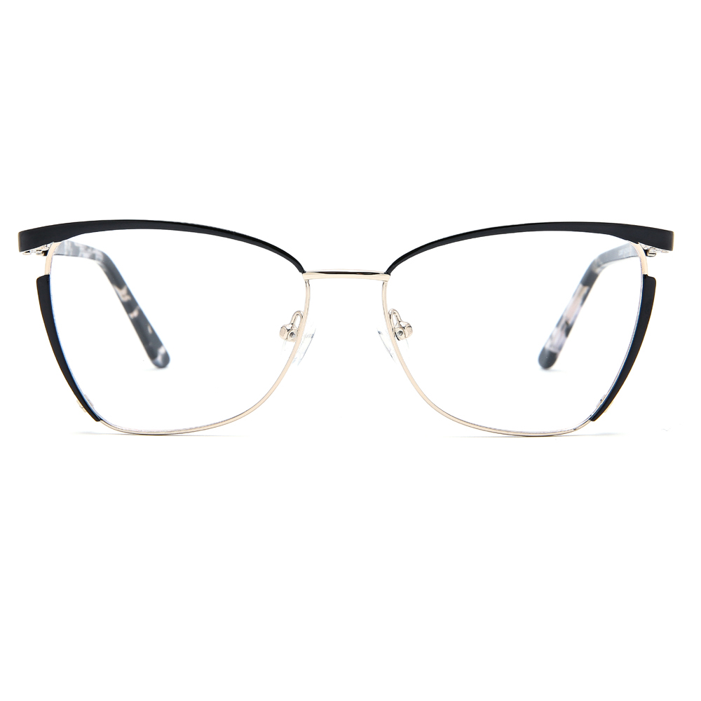 Women's full frame Metal eyeglasses