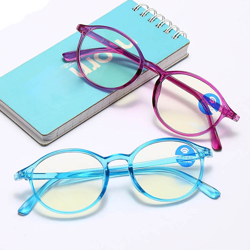 MK0064 Wholesale Soft Kid Eyeglasses With Anti Blue Lens