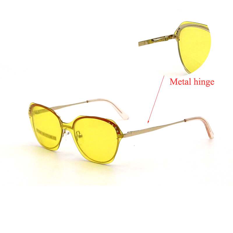 MK337 New Arrival Fashion Clip On Sunglasses For Woman