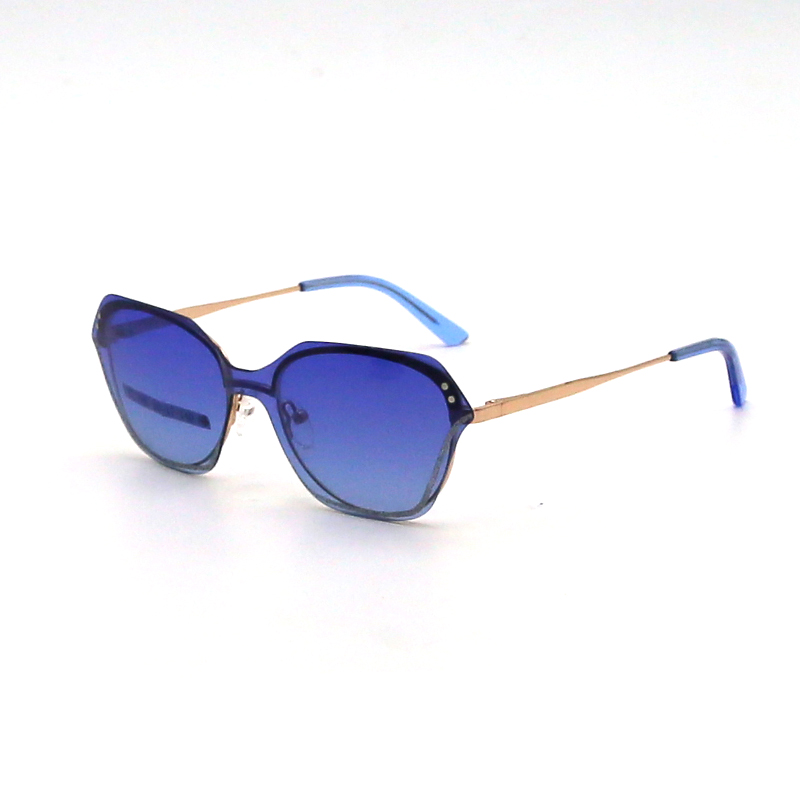 MK338 Fashion Sunglass 2021 New Arrival Metal Diamond Cat Eye Sunglasses