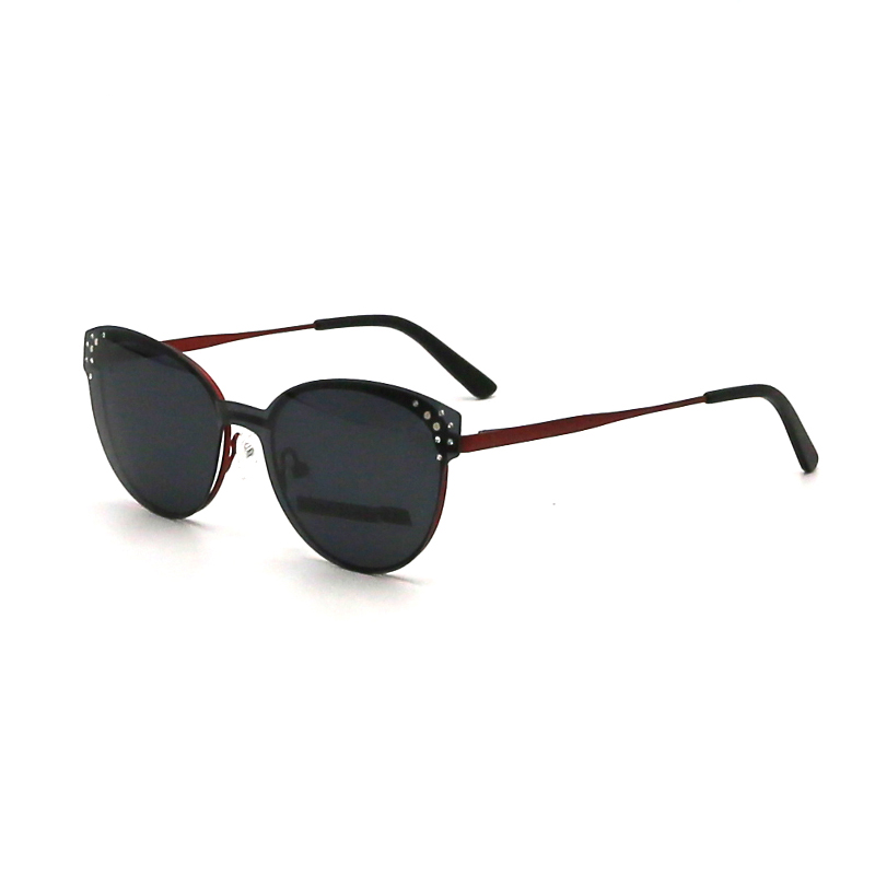 MK342 2021 New sunglasses Fashion Clip On Polarized Diamond Eye Cat sunglasses