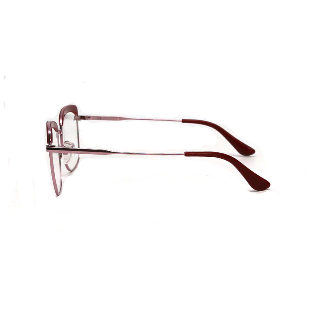 19411 Cat Eye Newest 2021 Metal Eyeglasses Optical Frame Glasses For Women 