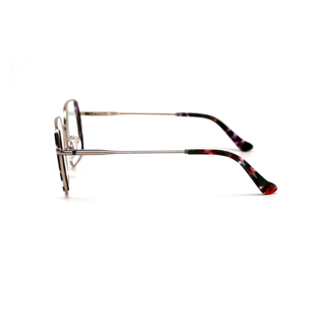  T200401 Oversize Square Metal Optical Glasses Eyeglasses Frames Newest 2021 