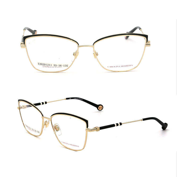 Hot Sale Cat Eye Frame Eyewear Frame Male Fashion Retro  Glasses 
