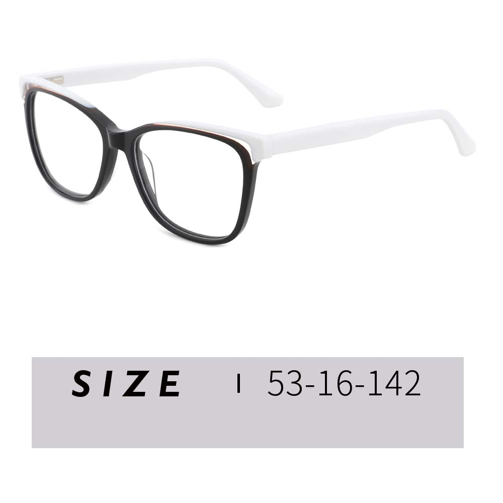 New Acetate Gradient Color Cat Eye Optical Frames 