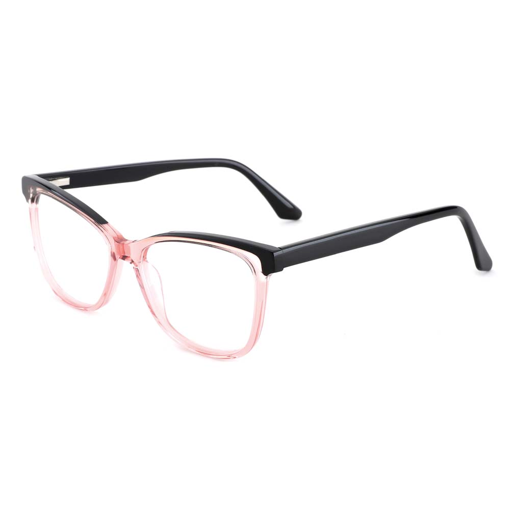 New Acetate Gradient Color Cat Eye Optical Frames 