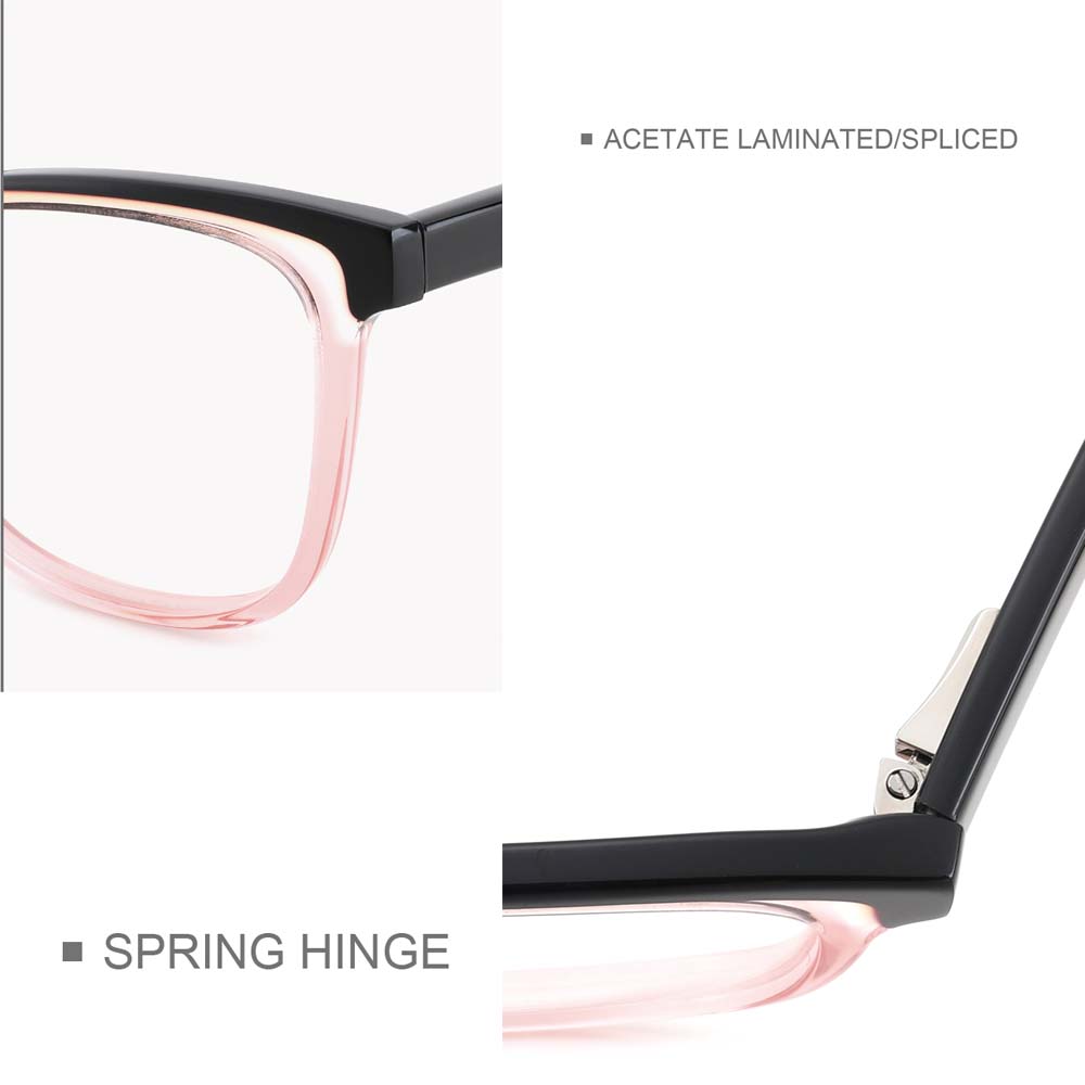 New Acetate Gradient Color Cat Eye Optical Frames 