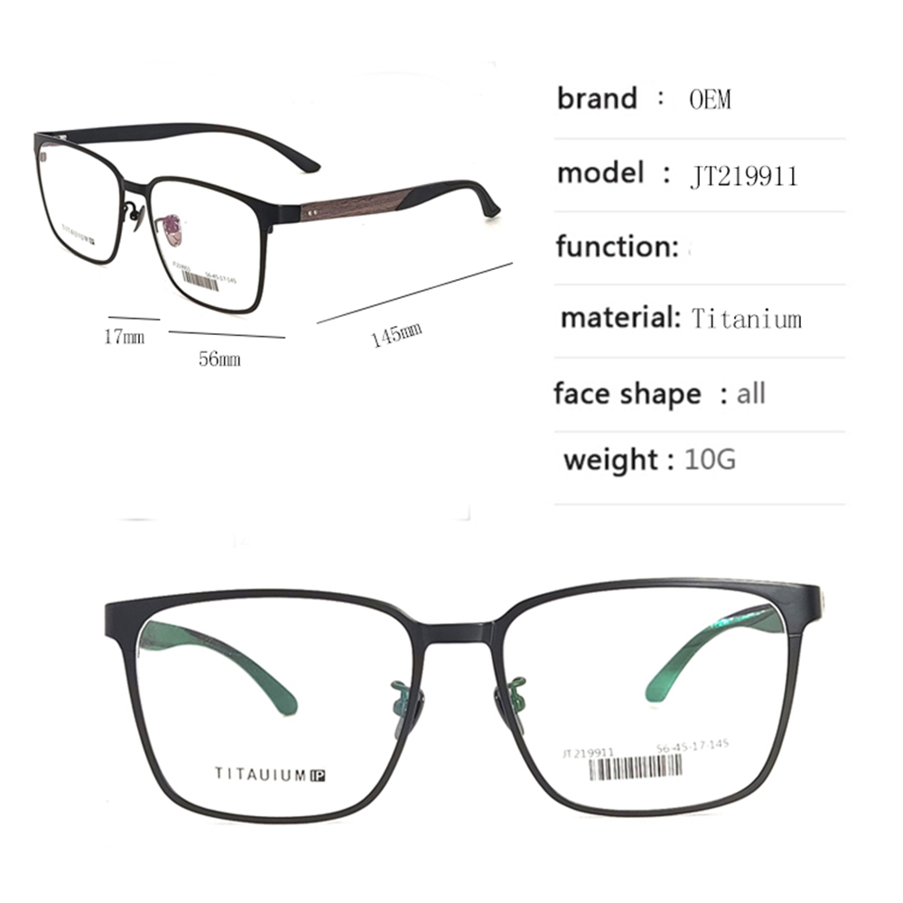 JT219911 Titanium Men Optical Frame