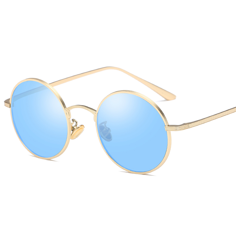 MK2153 Fashion China Supplier Factory Metal Round Polarized Sunglasses